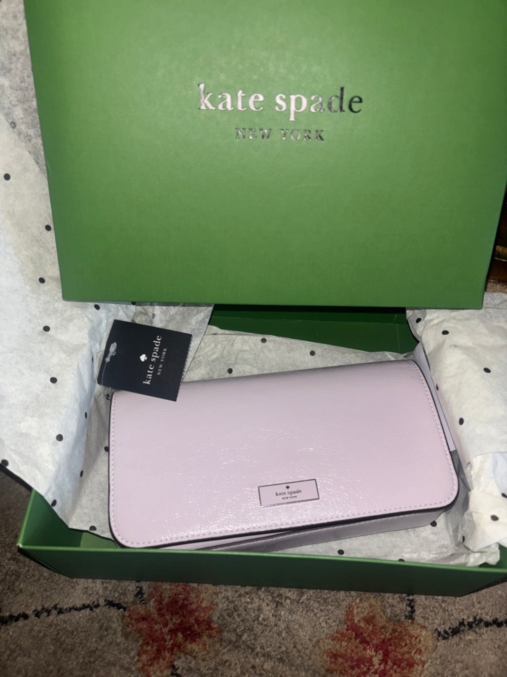 kate spade Pale Lilac Crossbody Bag